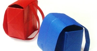 Origami – Cara Membuat Tas Ransel dari Kertas – Paper Bag - BintangTop.com