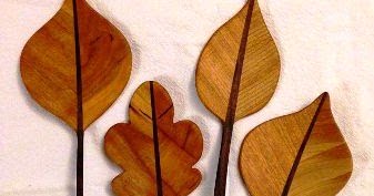 Wow! Seni Kerajinan DAUN dari KAYU – DIY Wooden Leaf - BintangTop.com